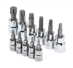 Husky 1/4 And 3/8 In. Drive Torx Bit Socket Set (11-PIECE). Fixed Price $22.00.
