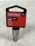 New Craftsman 3/8 Inch Drive To 1/2 Adapter Regular Socket. Fixed Price $9.95.