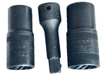 Cornwell Tools 3/8 Drive Flip Socket Set Stripped Nut Remover W/ Extension (T1). Fixed Price $49.99.