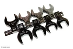 Metric Crowfoot Wrenches 24MM 32MM Large Set 1/2 Drive Tools. Fixed Price $89.00.