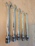 Craftsman Flex Head Swivel Socket Wrench Series Vv 5PC 3/8"-3/4" Usa. Fixed Price $69.99.