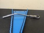 #BL157 Cornwell Tools JRFB72A 3/8" Drive Flex Head Bent Handle Chrome Ratchet. Fixed Price $139.95.