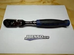Snap-on Tools Power Blue 3/8" Drive Tooth Hard Grip Flex Ratchet FHFD100MB. Fixed Price $224.95.