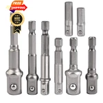 Timesetl 8PCS Impact Adaptor 1/4'' 3/8'' 1/2'', Cr-v Stainless Steel. Fixed Price $15.99.