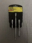 Stanley 1/4 Drive Extension Bar Set 3 Pieces 2 , 6 Knurled Shafts. Fixed Price $8.39.