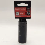 Craftsman 5/8" Sae 3/8" Drive 6PT Deep Impact Socket CMMT15996 Lifetime Warranty. Fixed Price $8.95.