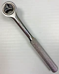 Alltrade Tools Chrome Reversible Ratchet Wrench 1/4" Drive Knurled Grip. Fixed Price $10.75.