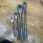 Vintage Craftsman Professional Ratchet Set 44812, 44813, 44814, 44833. Fixed Price $250.00.