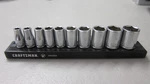 Craftsman CMMT92004V 10PC Short 1/4" Sae 6PT Socket Set - Free Shipping. Fixed Price $25.00.