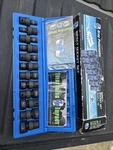 Grey Pneumatic 1612U 12PC 3/8" Drive 12PT Impact Socket Set ( Slightly Used ). Fixed Price $144.00.