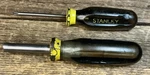 Vtg Stanley Workmaster 66-801 1/4 Hex Bit Holder & 65-301 No. Phillips Driver. Fixed Price $22.50.