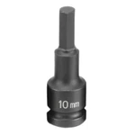 Grey Pneumatic 2910M 1/2" Metric Hex Driver Impact Socket 10MM. Fixed Price $24.90.