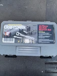 Sears Craftsman Usa Nos 12PC Socket Wrench Ratchet Set 3/8 Drive Metric 34787. Fixed Price $84.95.