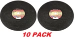 Forney 71866 Cut-off Wheel 14 X 3/32 In Thickness Arbor 36 Grit Medium 10PK. Fixed Price $89.70.