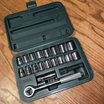 Allen Tools Usa 3/8 Drive 20 Pcs Standard & Metric Socket Ratchet 11913 Set Euc. Fixed Price $80.00.