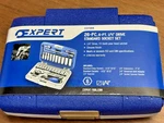 Expert E034818 26-PC. 1/4" Drive Metric Socket Set 6-PT Chrome Finish New. Fixed Price $79.00.
