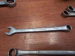 Craftsman Professional Metric Mm Long Full Polish Wrench, Usa, 16 - Pn 44906. Fixed Price $17.99.