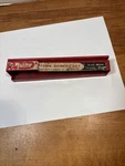 Vtg Red Husky Metric Socket Set Metal Holder. Fixed Price $9.95.