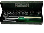 Vintage S-k Sk Tools # 40970 1/4" Drive Ratchet Socket Set 13 Piece Metal Box. Fixed Price $49.87.