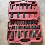 Craftsman Deep Shallow Impact Socket Set, Metric, Sae, 1/2-INCH, 48 Piece. Fixed Price $100.00.