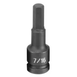Grey Pneumatic 2914F 1/2" Fractional Hex Driver Impact Socket 7/16". Fixed Price $24.69.