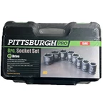 Pittsburgh Pro 8 Piece Sae Large Socket Set With Case 3/4 Drive 67960 - New. Fixed Price $59.99.