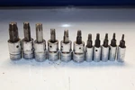 Snap-on Tools 11 Pc Combination Drive Torx Bit Standard Socket Set Usa. Fixed Price $225.00.