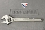 Nos Sears Craftsman 15 Inch 380MM Adjustable Wrench 44662 Wf Usa Brand New. Fixed Price $129.99.