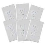 6-PACK Safety Innovations Self-closing Outlet Covers (for Center Screw White. Fixed Price $25.99.