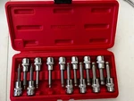 Mac Tools 13-PC. 3/8" Drive Sae And Metric Speed Hex Bit Set- SXAB15B. Fixed Price $135.00.