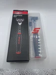 Snap On Tools Razor Soft Grip Red Ratchet Handle Gillette Blade Shaver Ratcrz-r. Fixed Price $32.99.