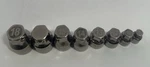Vintage Craftsman 42801 Low Profile Ratchet Wrench Sockets Metric Set 8PC Used. Fixed Price $174.67.