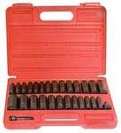 Sunex 3360DD 3/8" Dr. 28 Pc. Sae & Metric Master Double Deep Impact Socket Set. Fixed Price $140.07.