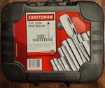 Made Usa Craftsman 17 Piece Socket Wrench Set 1/2" Inch Metric New!! 9-34851. Fixed Price $129.95.