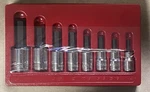 Icon 1/2 In. Drive Standard Professional Hex-bit Socket Set, 8-PIECE S3HS-8. Fixed Price $34.99.