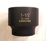 Carlyle Tools 1" Drive Standard Depth Impact Socket Sae 1-1/2" 61-4048. Fixed Price $25.00.