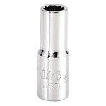 Proto J4708N Socket, Steel, Chrome, 1/4 In 483G68. Fixed Price $10.70.