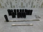 New 18PC Proto Impact Socket Set, 1/2" Drive, 10-27MM, J72149M. Fixed Price $250.00.