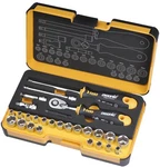 Felo "r-go 27" Tool Set 1/4" With Ergonic Ratchet, Sockets (inch And Metric). Fixed Price $115.00.