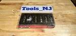 Snap-on 6PC 3/8" Drive 6-POINT Metric Shallow Flex Socket Set New 206FSUMA. Fixed Price $199.99.