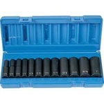 Grey Pneumatic 1213D 3/8"DR Deep Impact Sae Socket Set!. Fixed Price $83.69.
