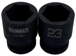 2- Pack Dewalt DWMT17187B 23MM Impact Socket 1/2IN Drive 6 Point Heavy Duty Tool. Fixed Price $20.95.