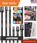 Versatile 6-PC Impact Socket Adapter Set Compatible With Drill & Wrench Tools. Fixed Price $22.49.