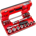 Craftsman V-series Socket Set, Shallow Mm, 3/8 Inch Drive, 18 Piece (CMMT45753V). Fixed Price $156.96.