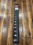 Craftsman 3/8" Drive 11PC Shallow Socket Set 1/4 7/8 6PT 934463 Usa Sae Nos. Fixed Price $50.00.