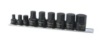 Titan 16140 9 Pc Sae Hex Impact Bit Socket Set 1/4 - 3/4. Fixed Price $32.71.
