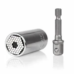 Wrench Bushing Set 7-19MM Magic Spanner Gator Grip Universal Socket. Fixed Price $12.24.