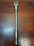 Snap F731 3/8" Drive Flex Head Ratchet Usa 11" Long Chrome Vintage. Fixed Price $69.99.