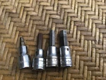4PC, Sk Tools Hex Bit 3/8" Dr 41208-45412 Chrome Sockets Usa. Fixed Price $13.48.