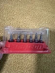 Snap-on 106TTX 1/4 Torx Bit Socket Driver Set Piece TTX8E-TTX27E. Fixed Price $150.00.